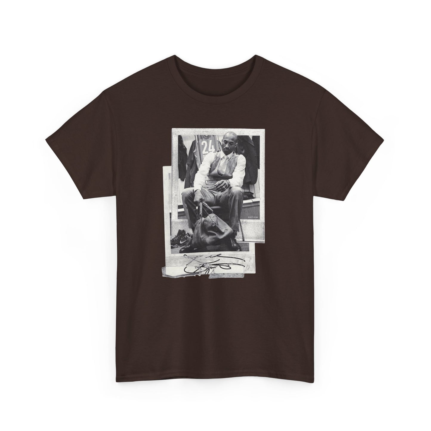Vintage Kobe Style Unisex Heavy Cotton Tee - Basketball Inspired Graphic
