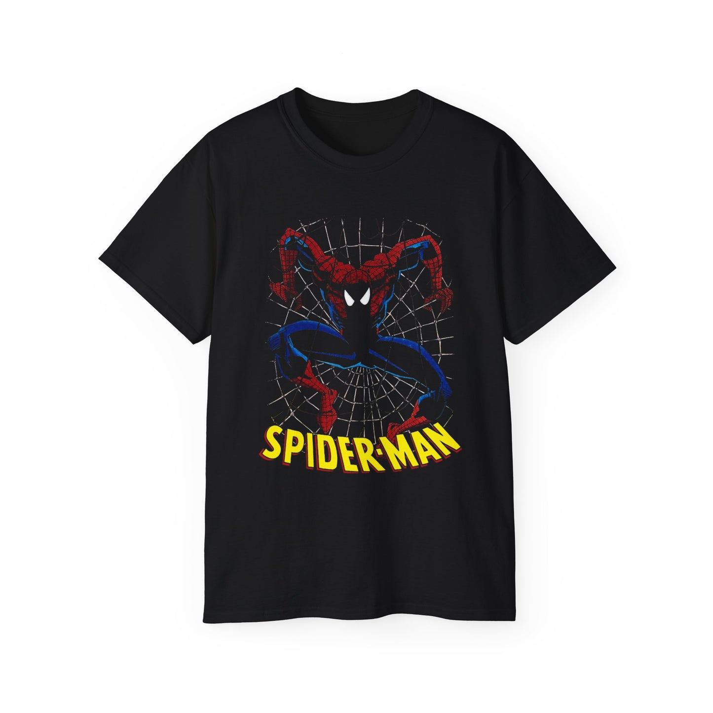 Spider-Man Graphic Tee — Vintage Comic Web Design