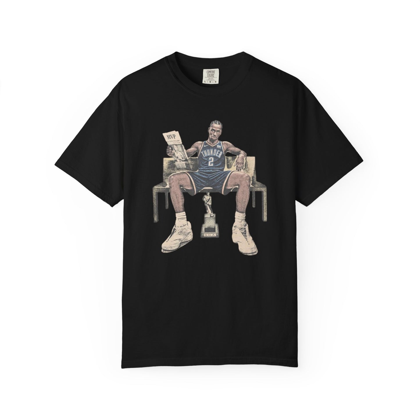 Basketball Champion Graphic T-Shirt — 'Number 2' Court Legend Tee