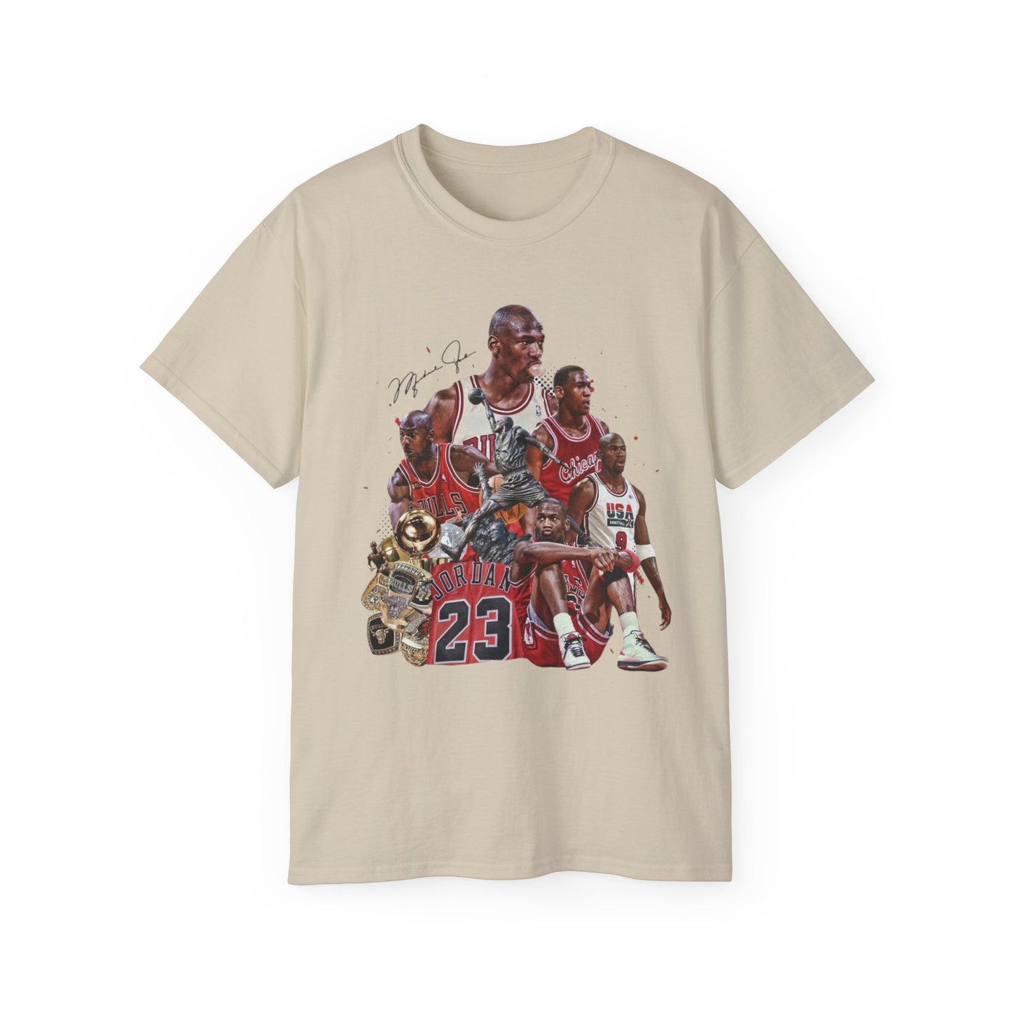 Michael Jordan Collage graphic T-shirt