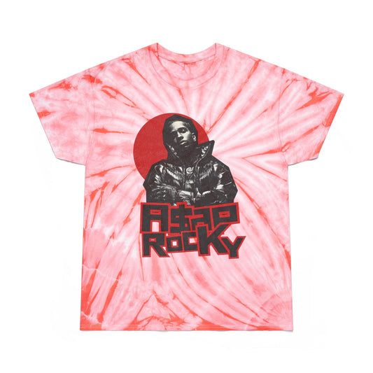 AAP Rocky Tie-Dye Tee — Cyclone Pink Graphic T-Shirt