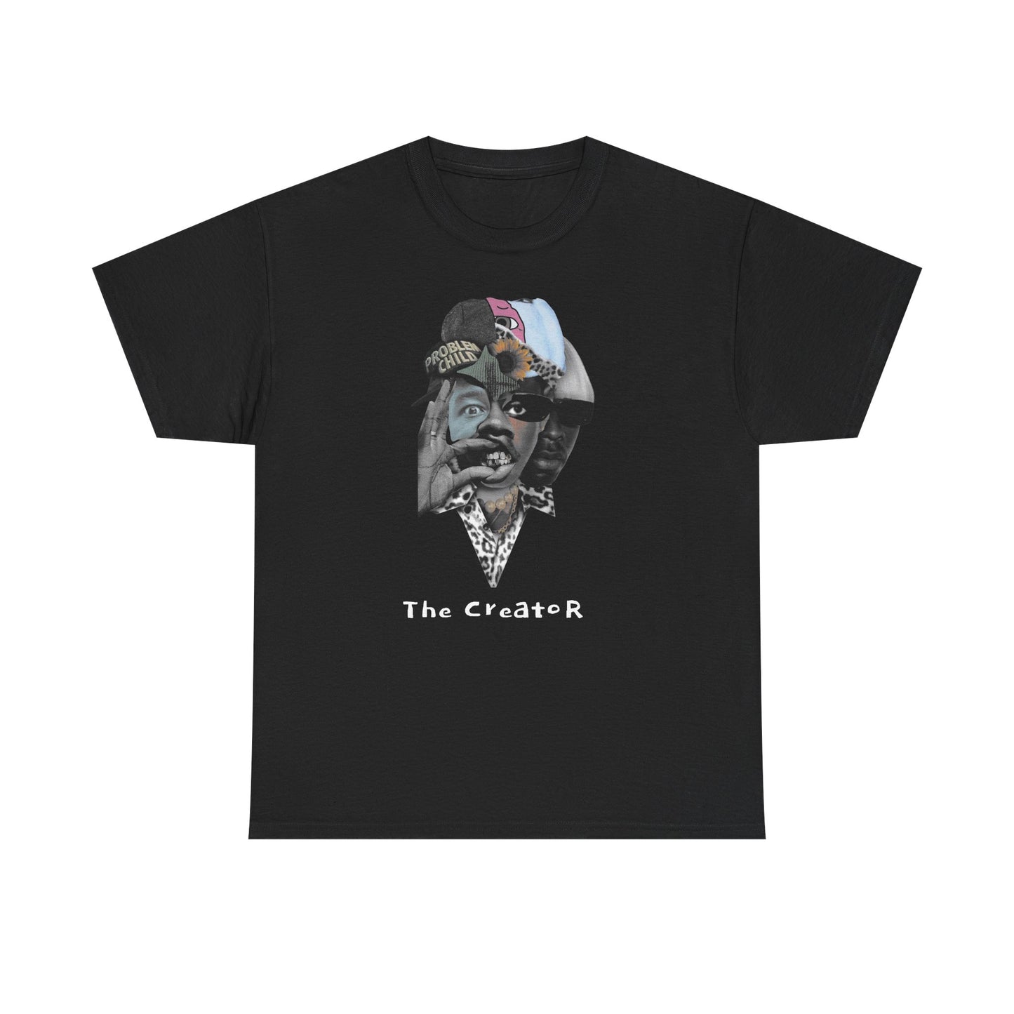 Unisex Heavy Graphic Cotton Tee - Iconic “The Creator”- Graphic Art Tee