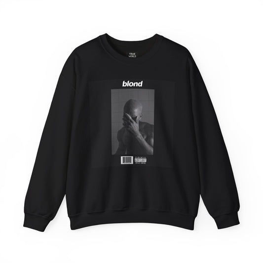 Blond Album Graphic Unisex Crewneck Sweatshirt - Cozy, Stylish, perfect for Frank Ocean fans