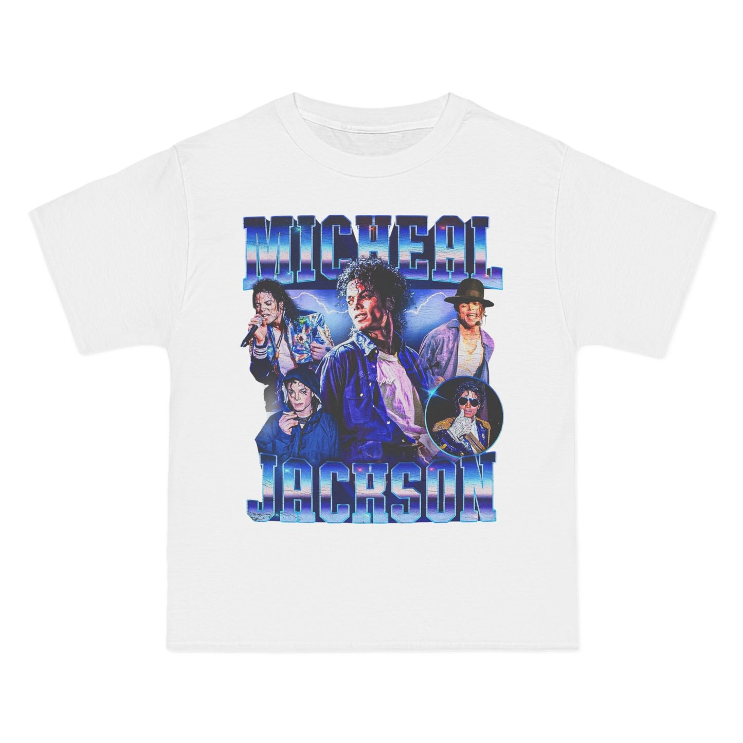 Michael Jackson Tribute T-Shirt — Iconic Pop Star Collage