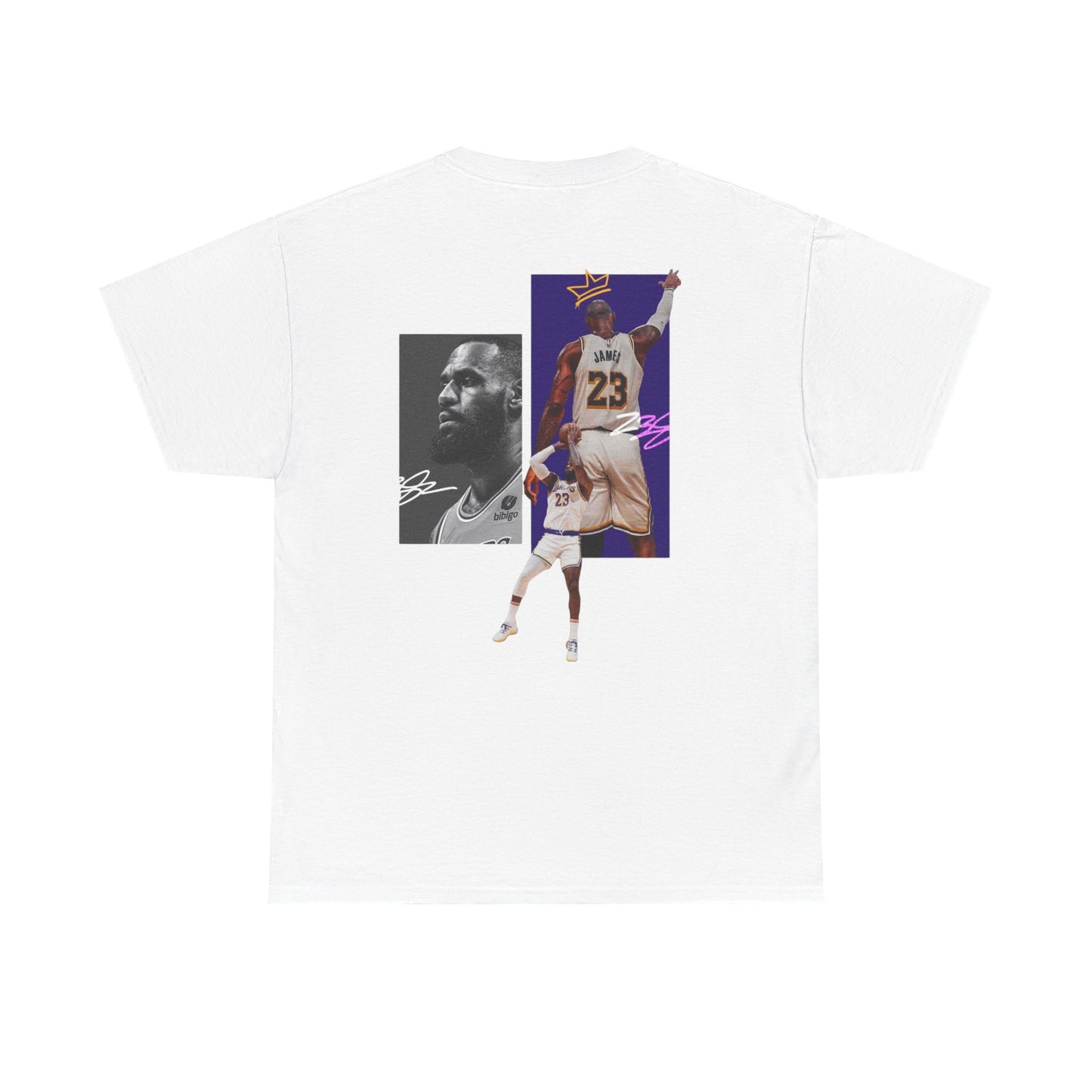 The King Basketball T‑Shirt — LeBron Tribute Graphic Tee