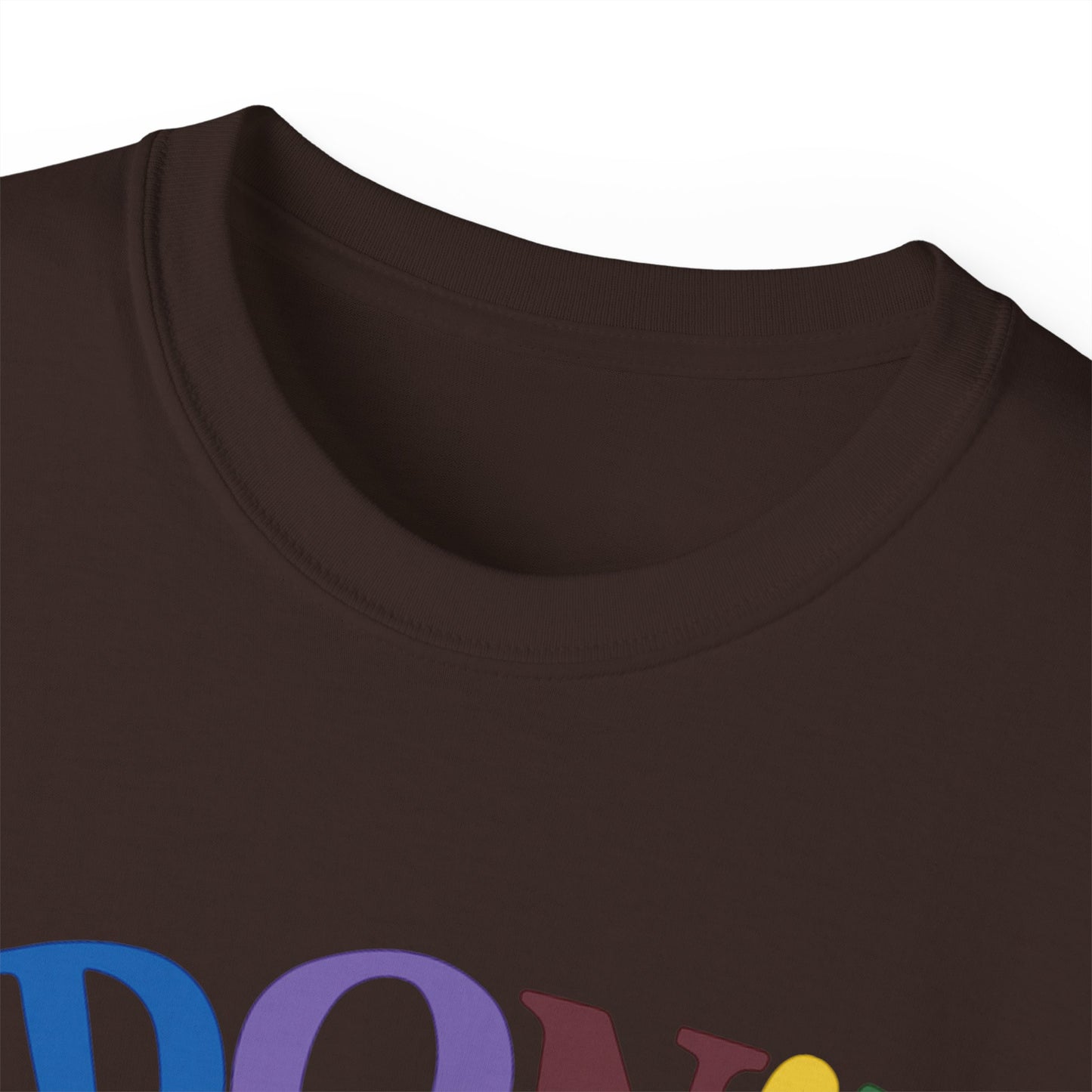 Colorful Statement Tee - 'I Don't Smoke' - true world creations graphic