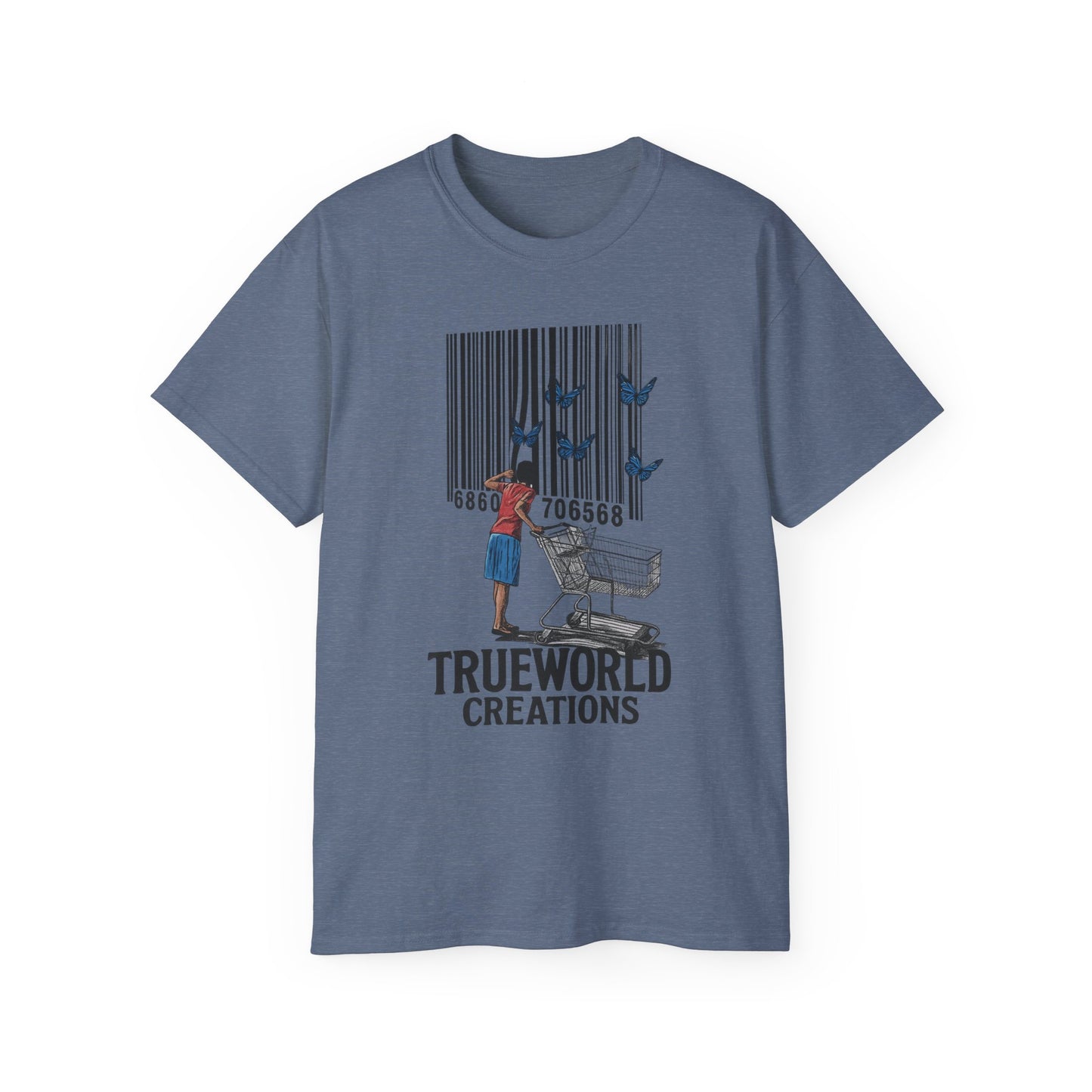 TWC Street Art Inspired Graphic T-shirt Vintage Style