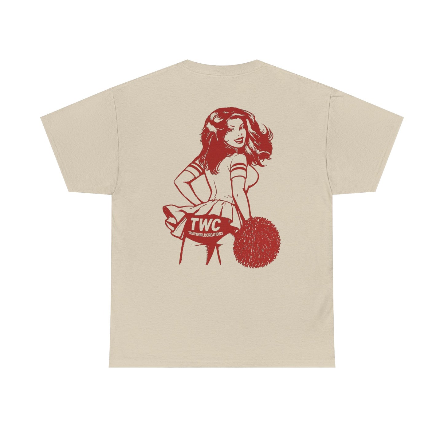 True World Creations Cheerleader graphic T-shirt