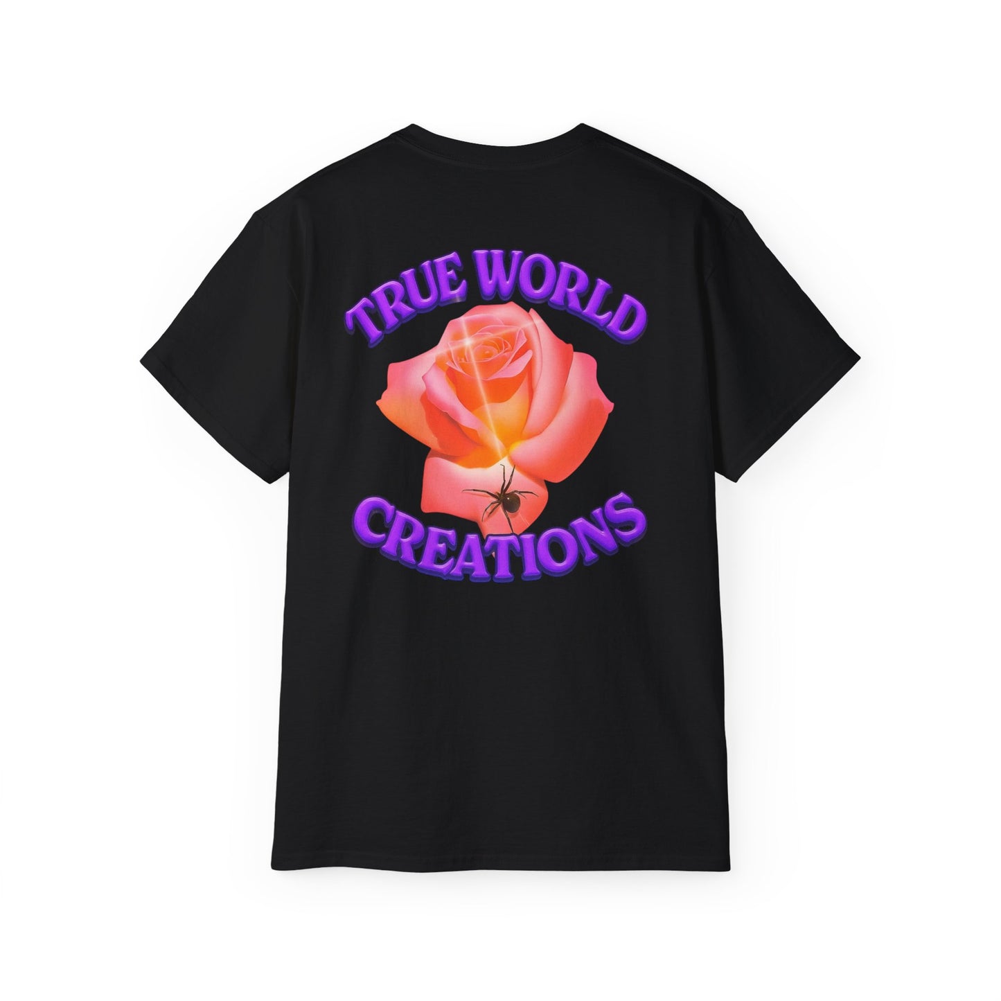 TrueWorldCreations -Graphic T-shirt The Spiders Flower
