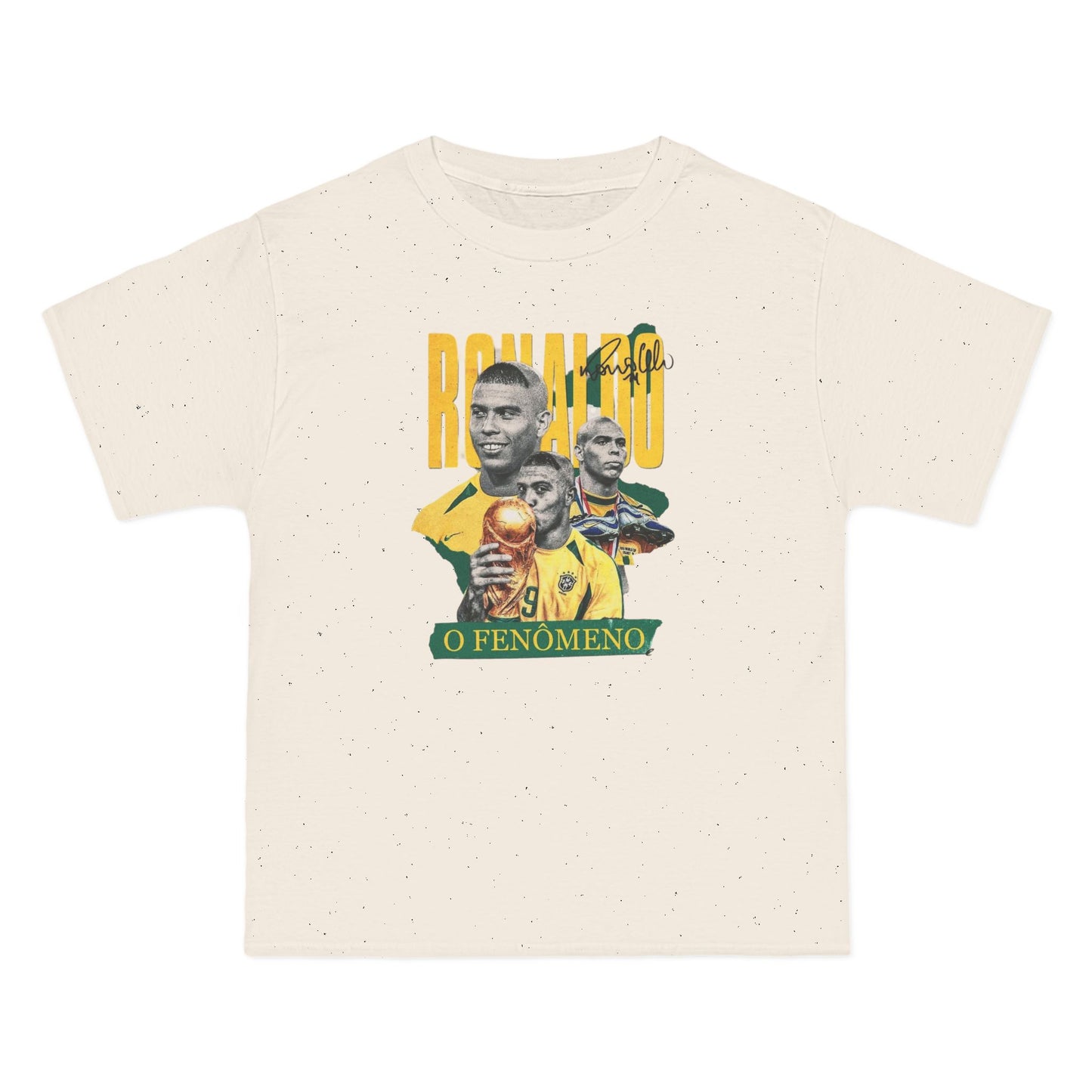 Ronaldo O Fenomeno Tribute T-Shirt | Retro Sportswear for Soccer Fans