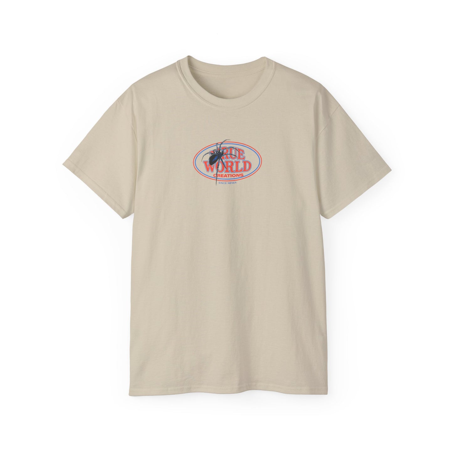 TrueWorldCreations spider graphic T-shirt