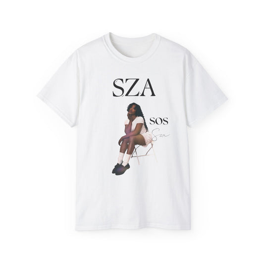 SZA SOS Unisex Ultra Cotton Tee – Trendy Music Inspired Shirt