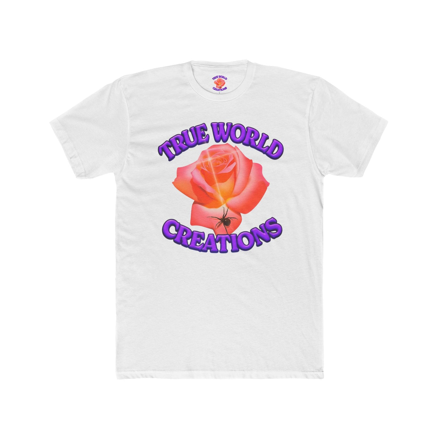 Bright Floral TWC Graphic Tee, Vintage Style