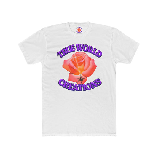 Bright Floral TWC Graphic Tee, Vintage Style