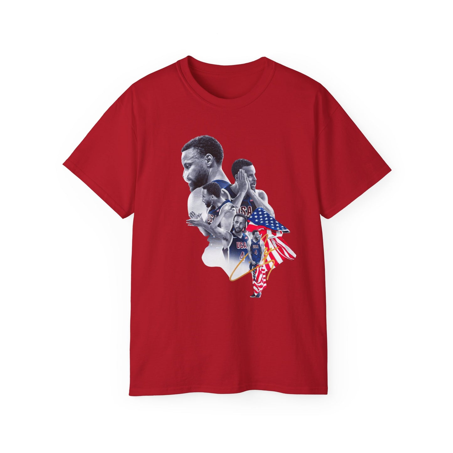 Vintage Steph curry American Heroes Tee shirt, Cotton Graphic Tee