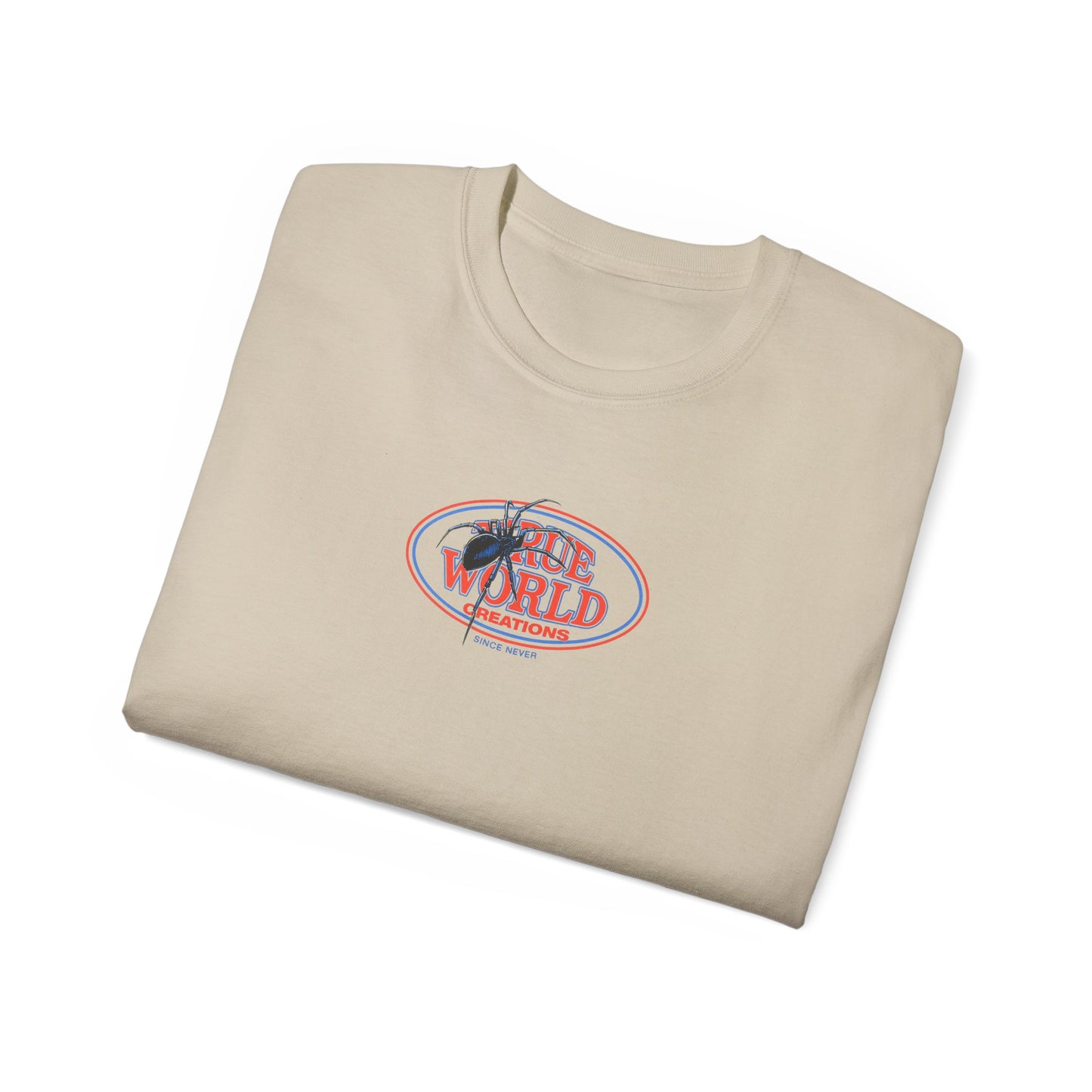 TrueWorldCreations spider graphic T-shirt