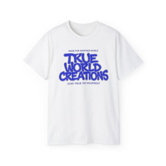 True World Creations Unisex Ultra Cotton Tee, Graffiti Style graphic