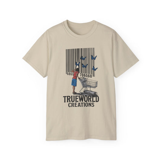 TWC Street Art Inspired Graphic T-shirt Vintage Style