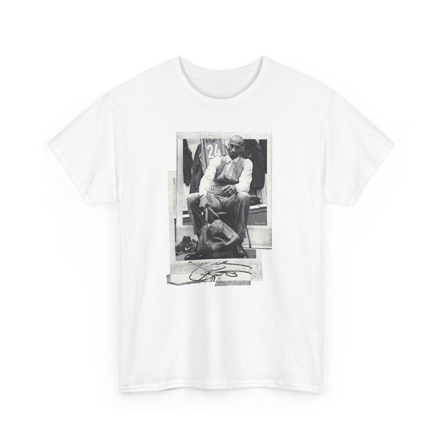Vintage Kobe Style Unisex Heavy Cotton Tee - Basketball Inspired Graphic