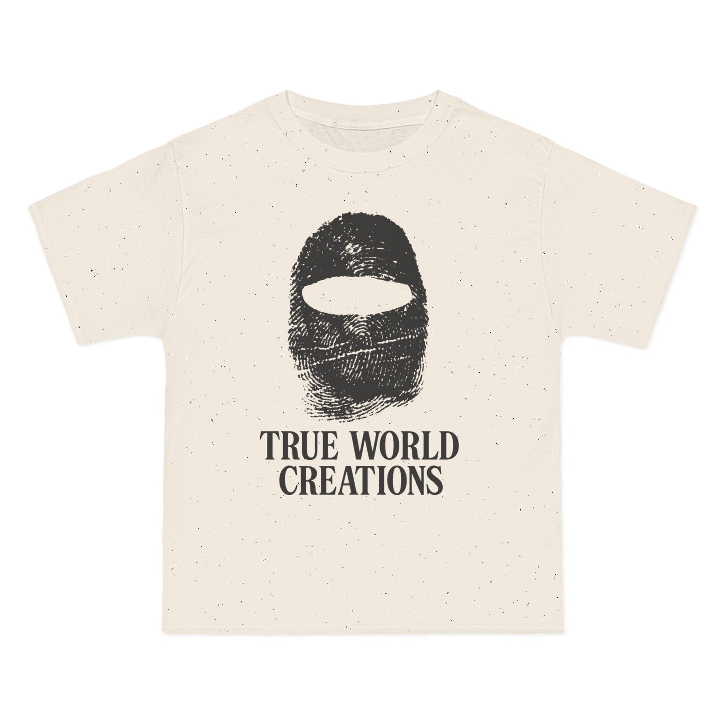 Edgy fingerprint true world creations Graphic T-shirt