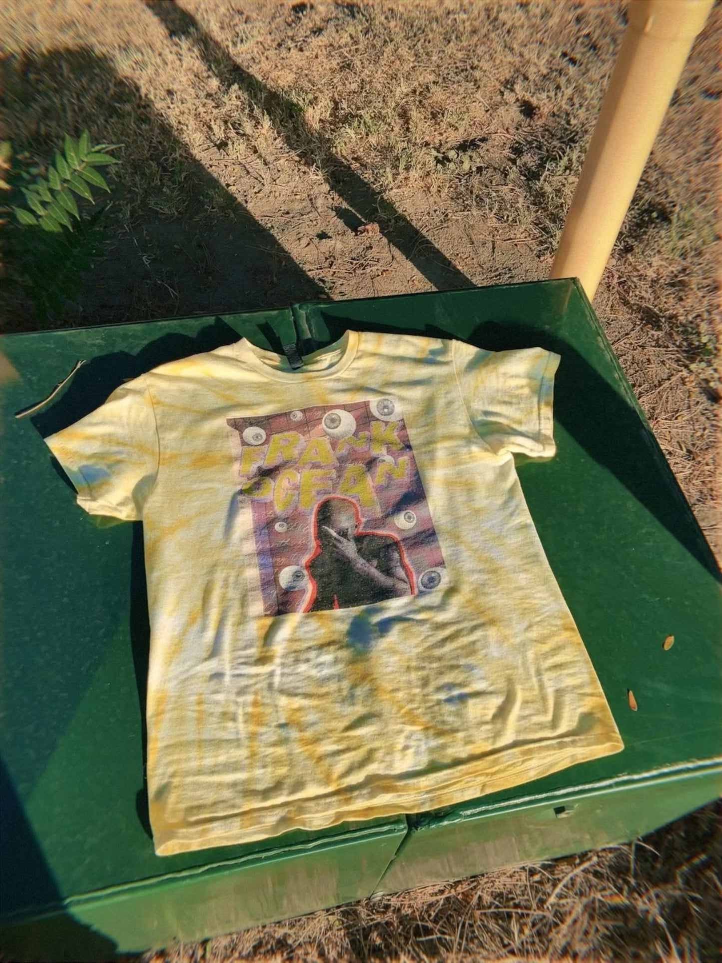 Frank Ocean Tie-Dye Tee - Vibrant Cyclone Design