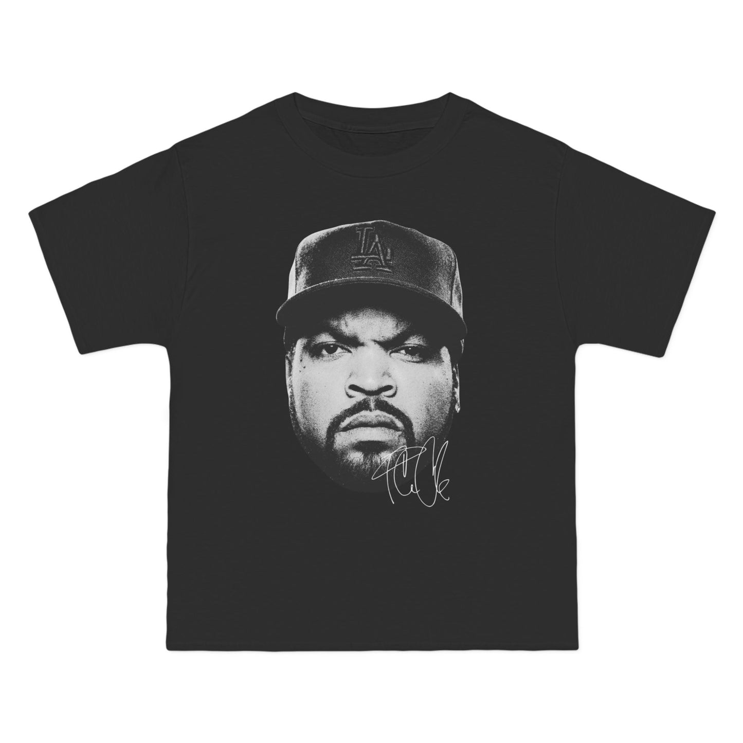 Ice cube Graphic Face Portrait T-Shirt