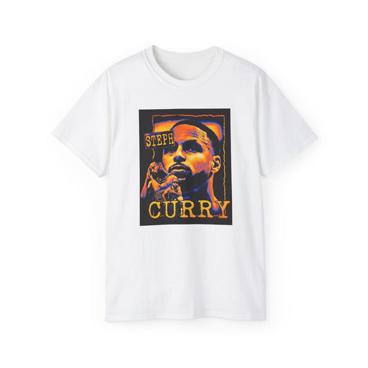 Steph Curry Unisex Ultra Cotton Tee, Basketball Fan Shirt, Sports Apparel, Gift for Athletes, Casual Wear, Vintage Style