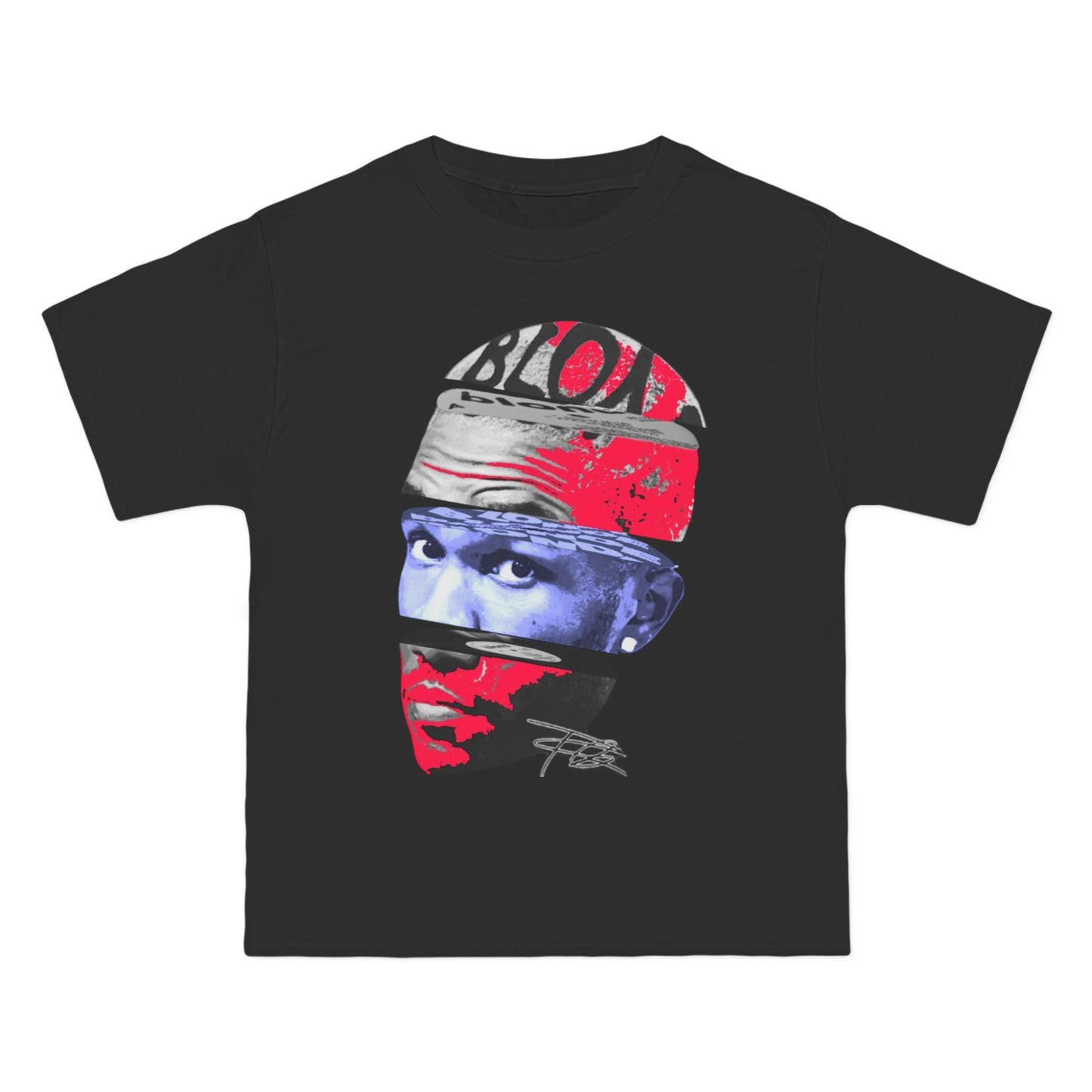 Frank ocean Graphic T-Shirt  Retro Collage Face Design