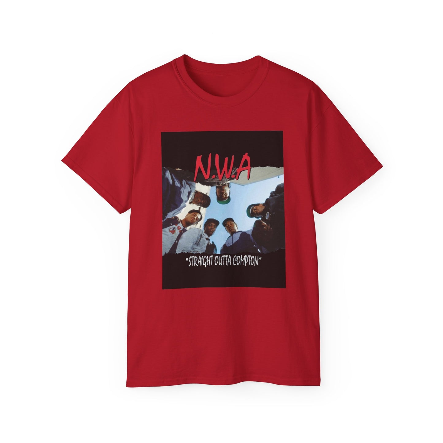 Retro Hip-Hop N.W.A Graphic Tee - 'Straight Outta Compton'