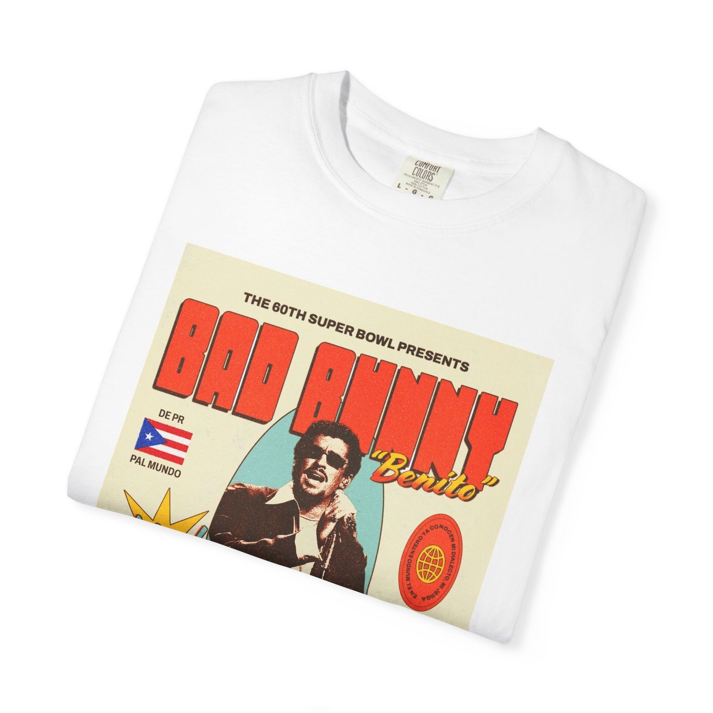 Benito Vintage Concert T-Shirt — "Performing His Biggest Hits" Retro Tee