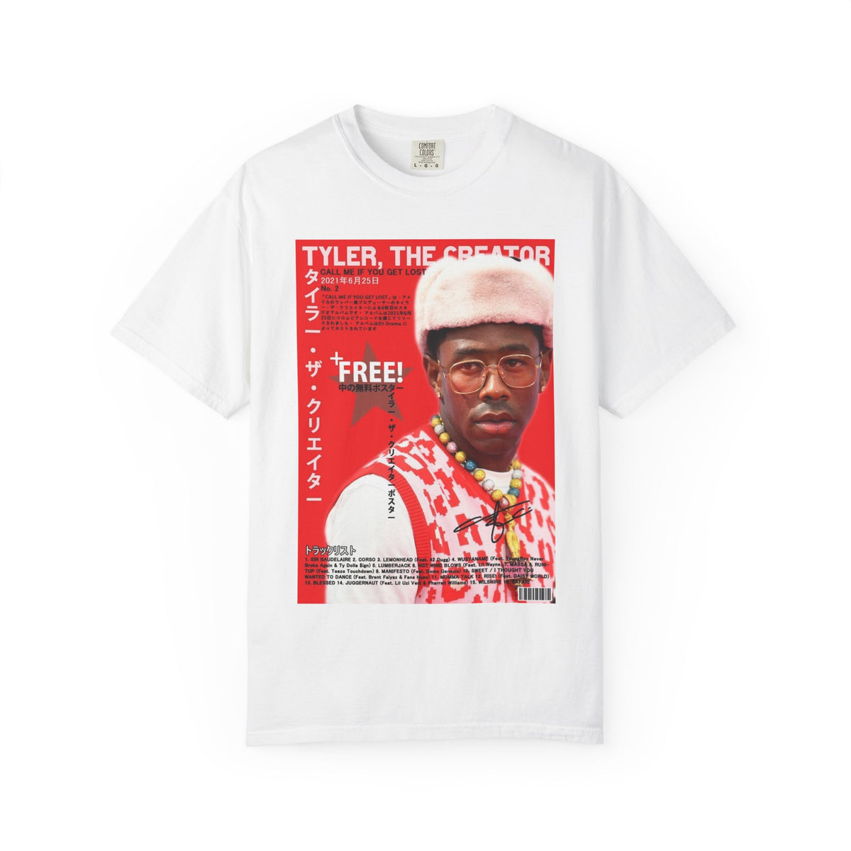 Tyler, The Creator Magazine inspired Graphic T-Shirt 