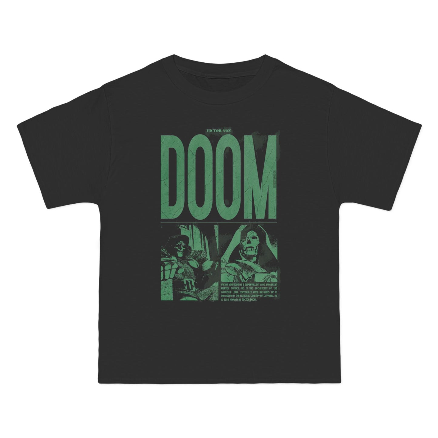 Doom Graphic Short-Sleeve T-Shirt - Retro Horror Tee