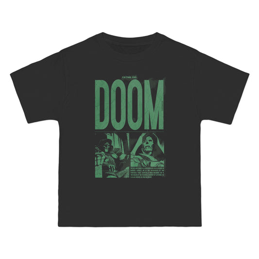 Doom Graphic Short-Sleeve T-Shirt - Retro Horror Tee
