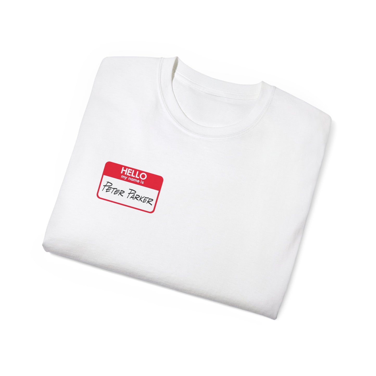 Funny Name tag *Spiderman graphic T-shirt