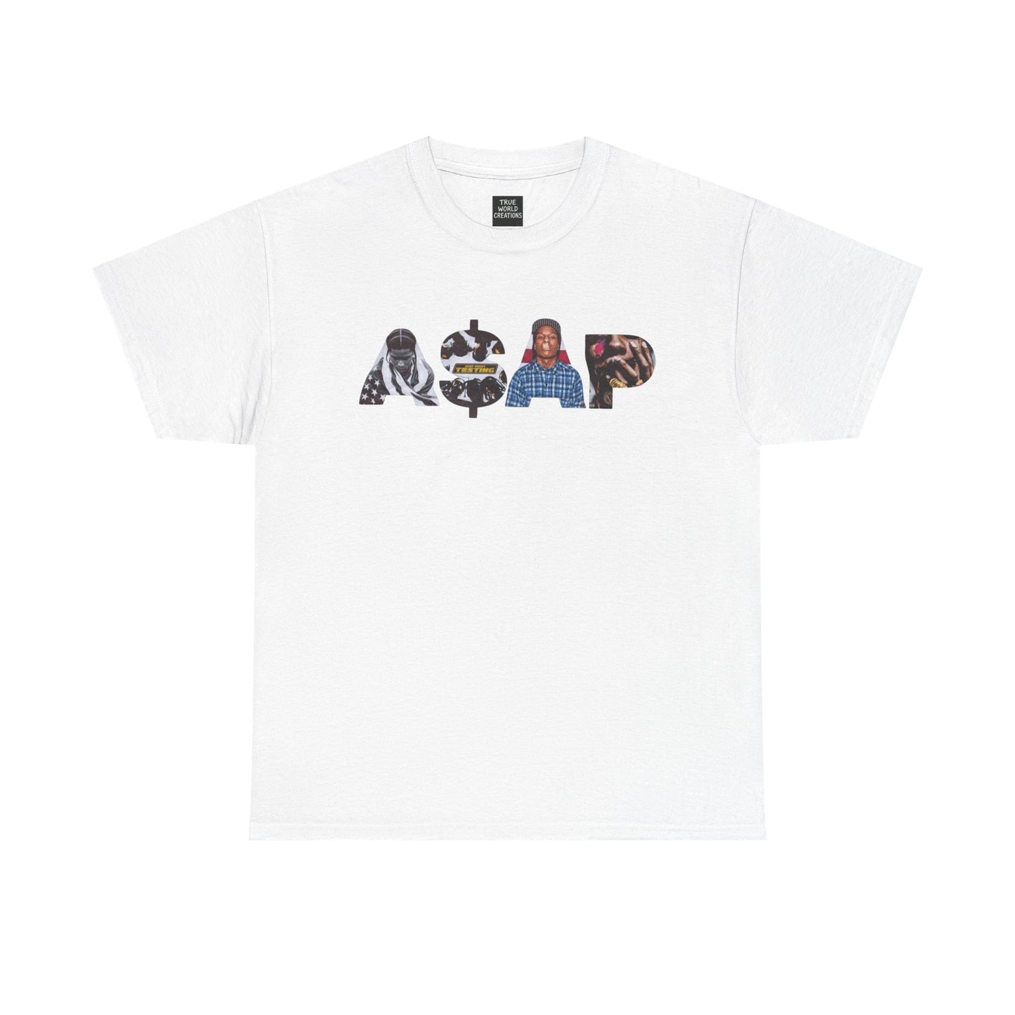 A$AP Unisex Heavy Graphic Cotton Tee - Streetwear Vibe for Casual Style