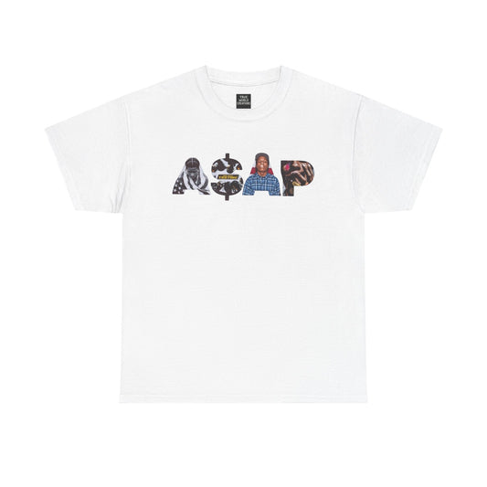A$AP Unisex Heavy Graphic Cotton Tee - Streetwear Vibe for Casual Style