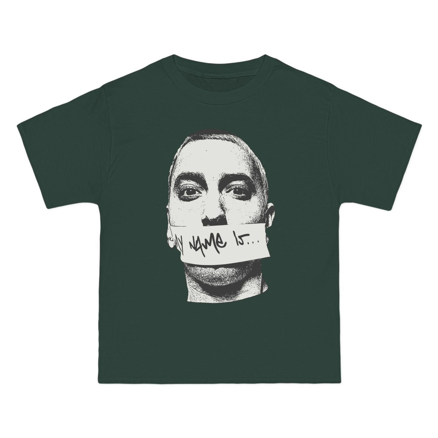 My name is Graphic T-Shirt – Retro Rap Portrait Tee
