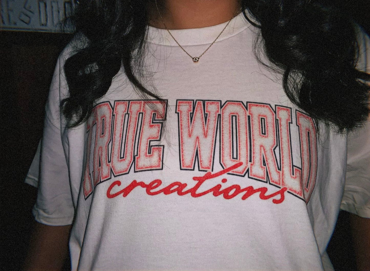 True World Creations Graphic Valentines bandaid Tee