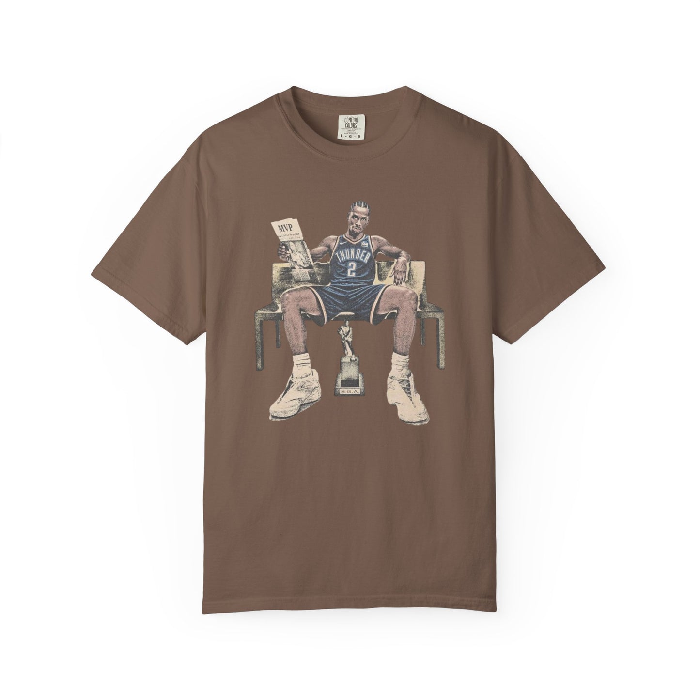 Basketball Champion Graphic T-Shirt — 'Number 2' Court Legend Tee