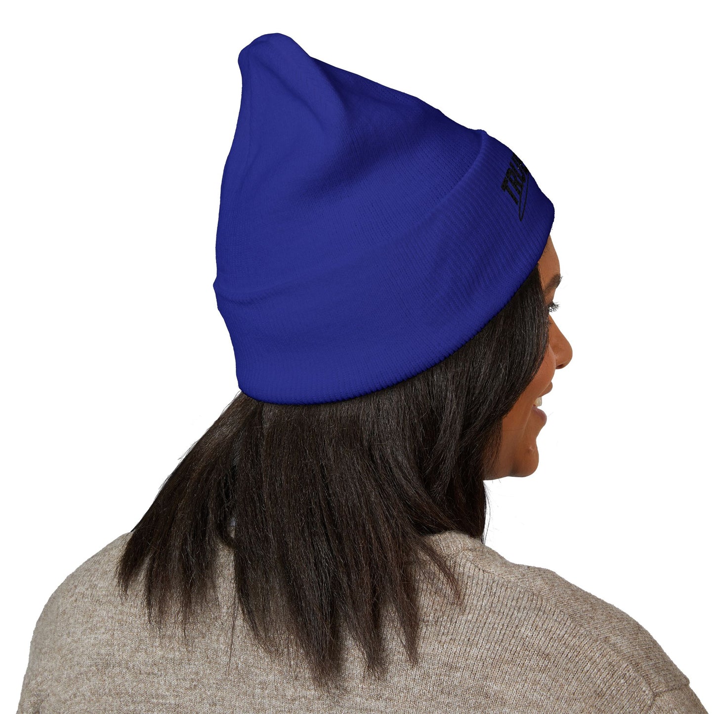 True World Embroidered Cuffed Beanie — TWC Classic Winter Knit Hat