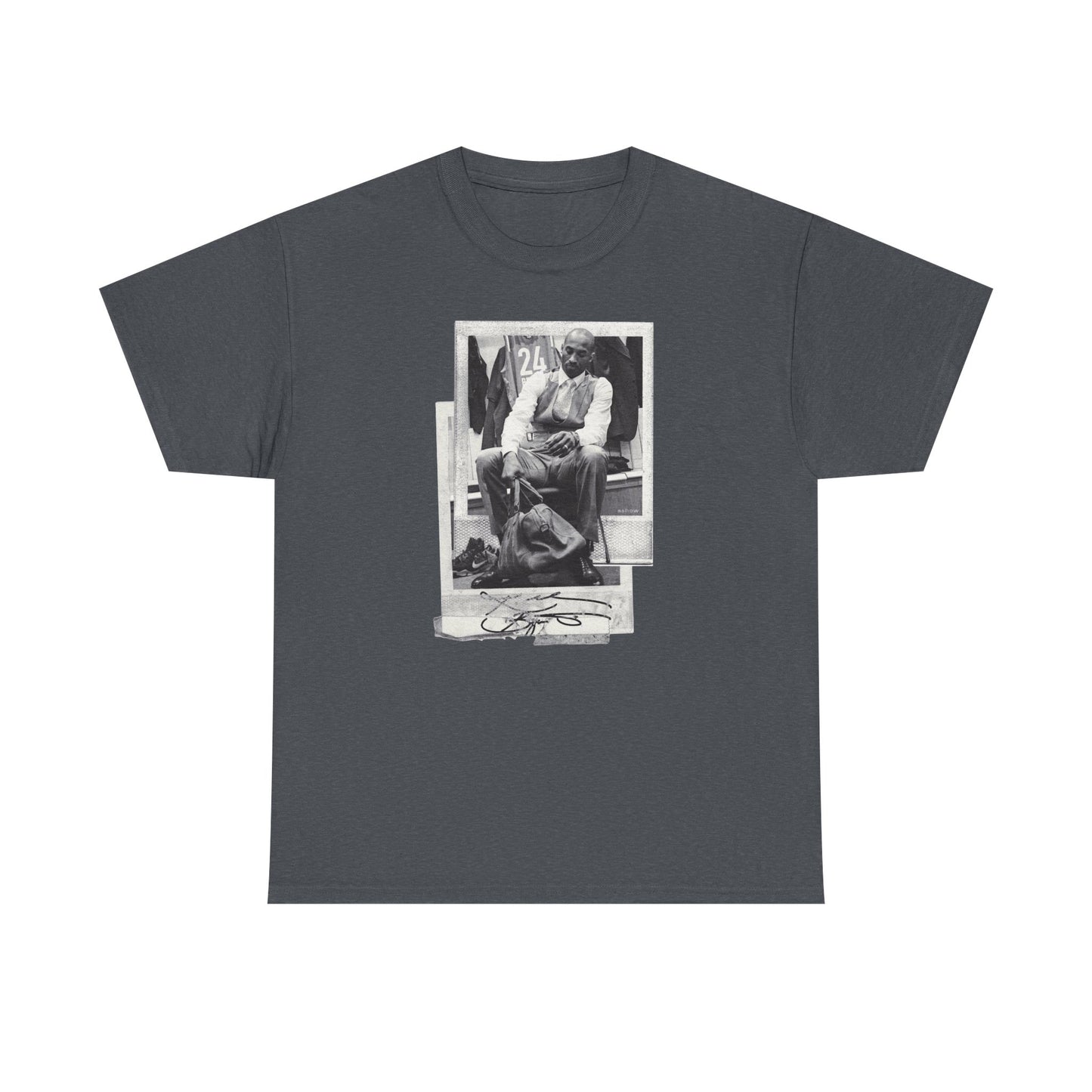Vintage Kobe Style Unisex Heavy Cotton Tee - Basketball Inspired Graphic