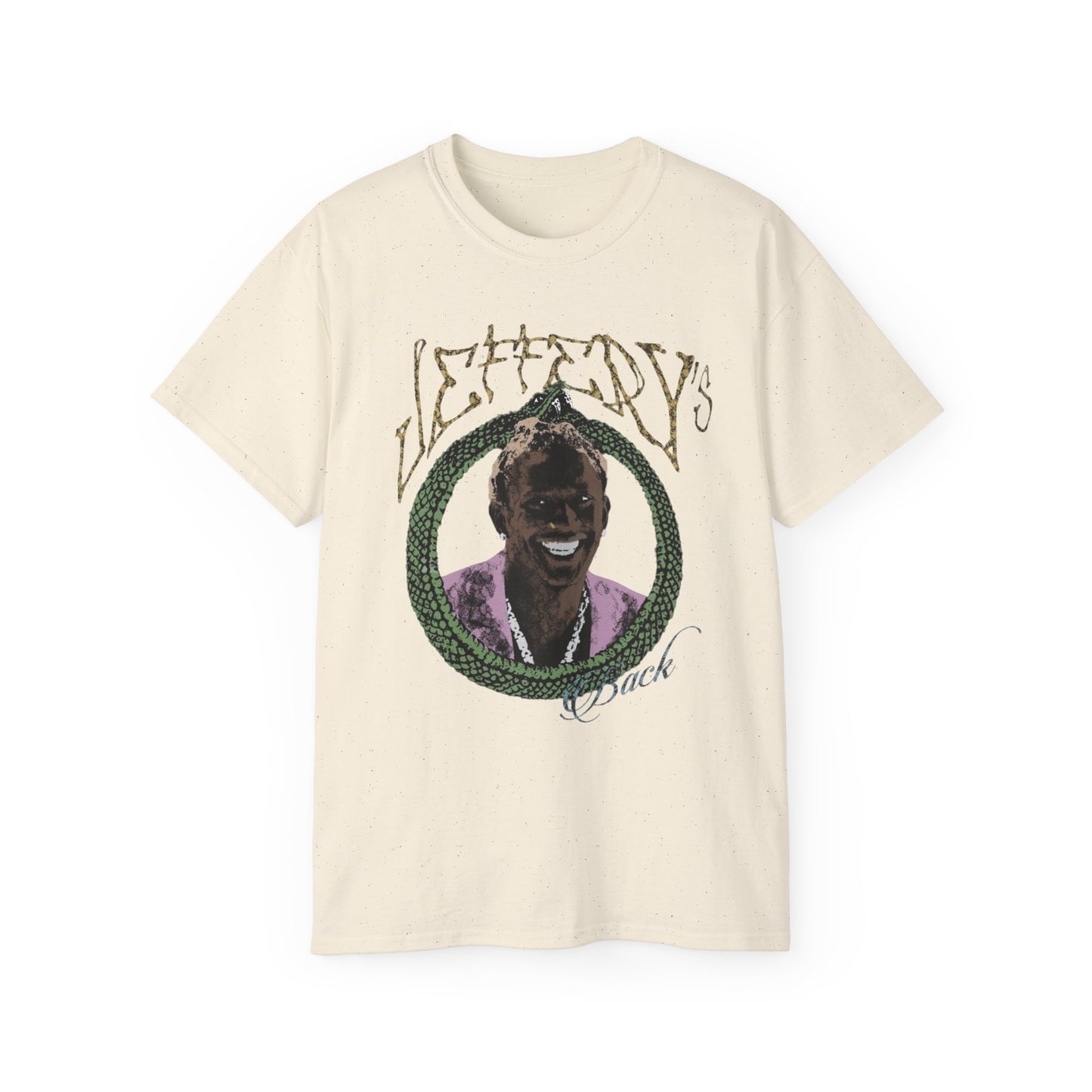 Jeffery’s back graphic T-shirt
