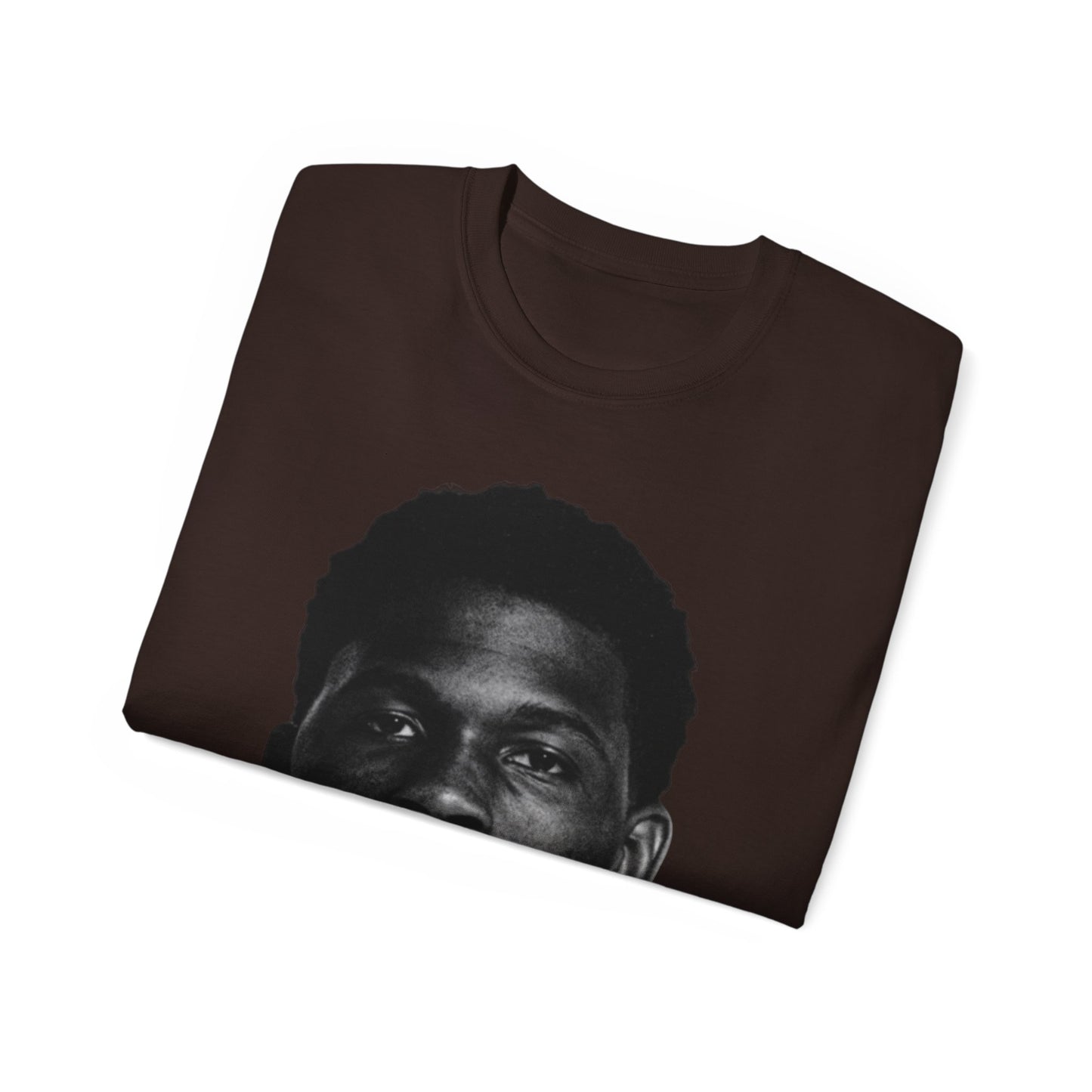 Portrait Tee — Anthony Edwards  Graphic with Gold Signature