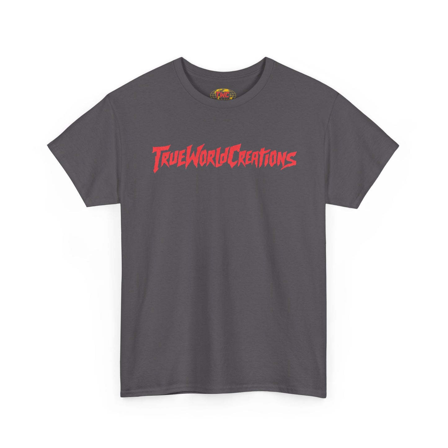 TrueWorldCreations graphic T-Shirt — Retro Logo Graphic Tee (TWC Globe)