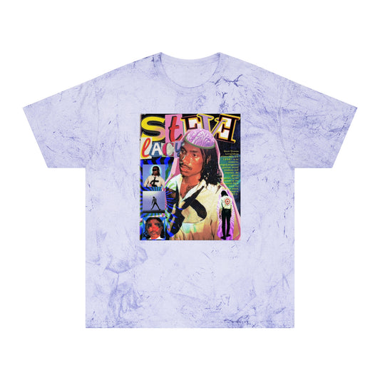 Unisex Color Blast Graphic T-Shirt - Vintage Style Steve lacy themed
