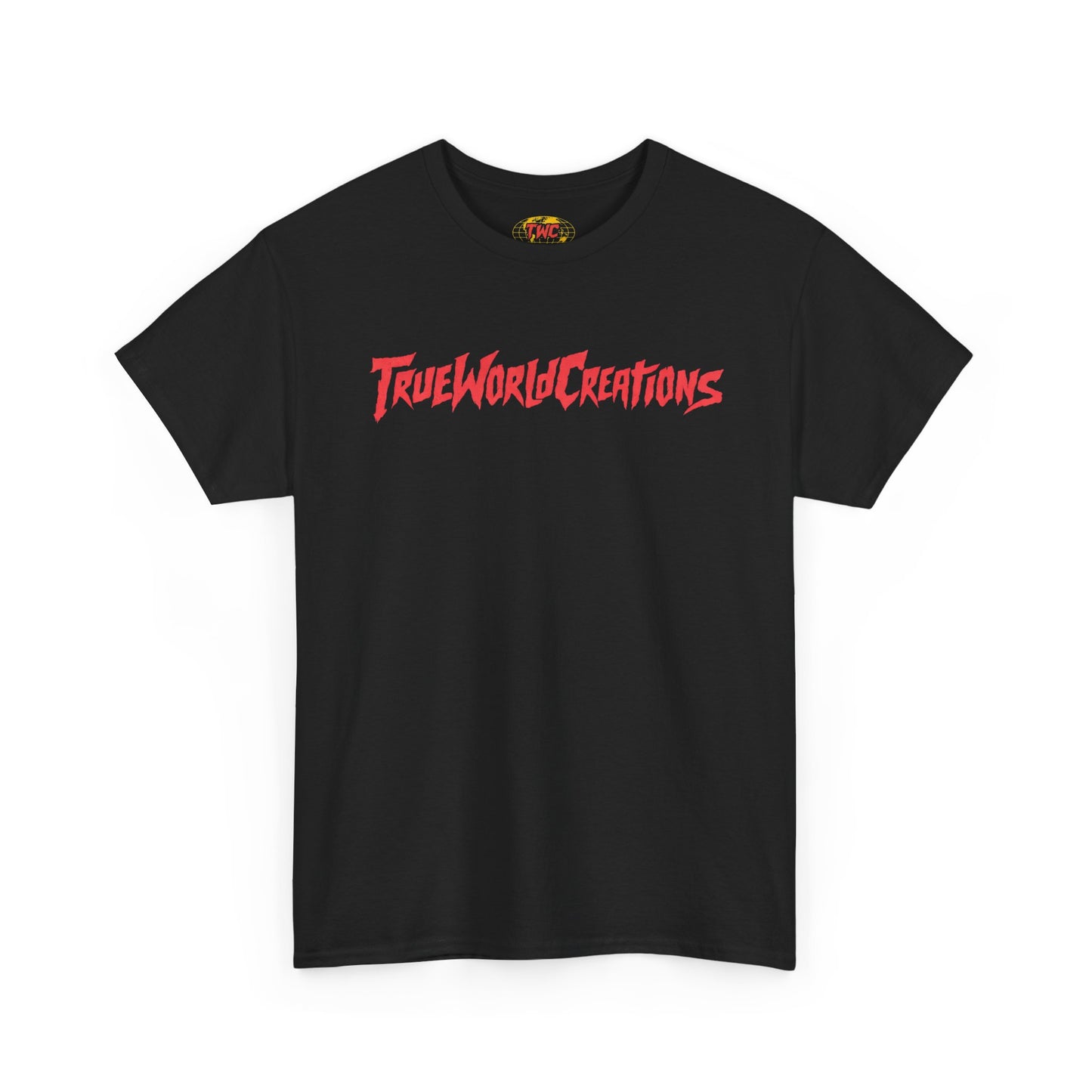 TrueWorldCreations graphic T-Shirt — Retro Logo Graphic Tee (TWC Globe)