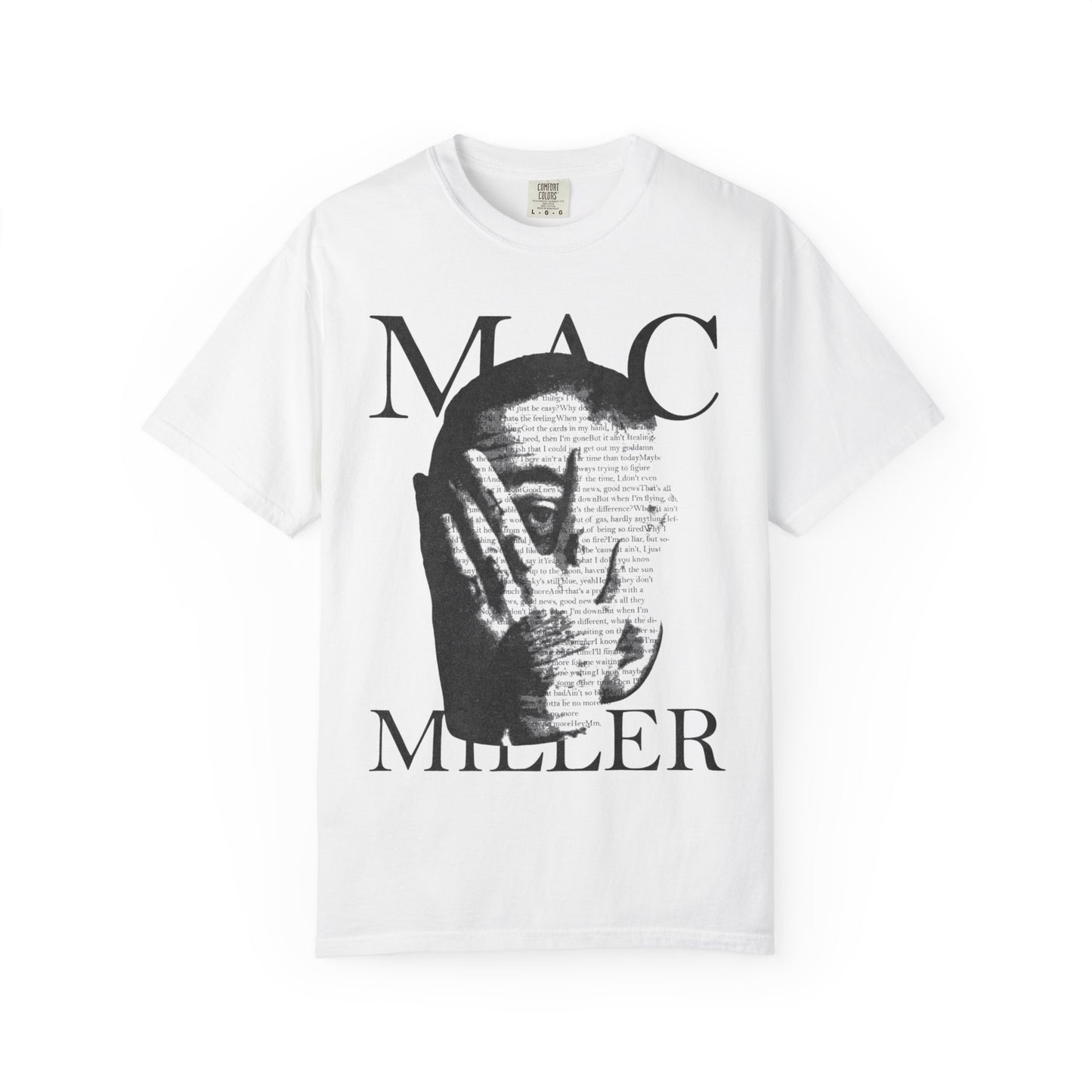 Unisex Garment-Dyed T-shirt Mac miller