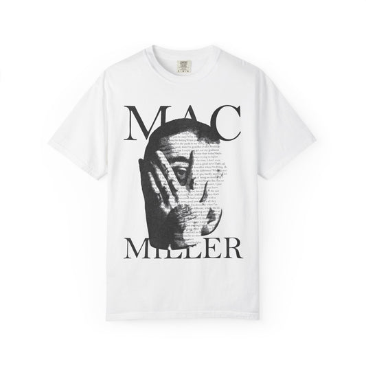 Unisex Garment-Dyed T-shirt Mac miller