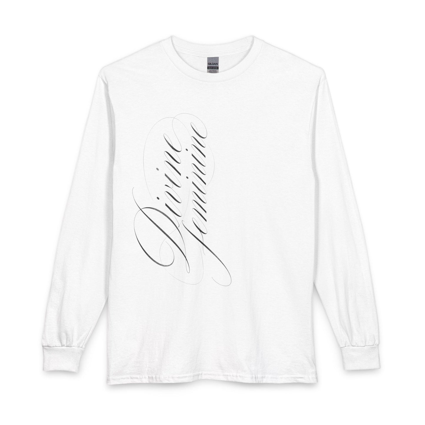 "Divine Feminine" Chest Design graphic T-shirt