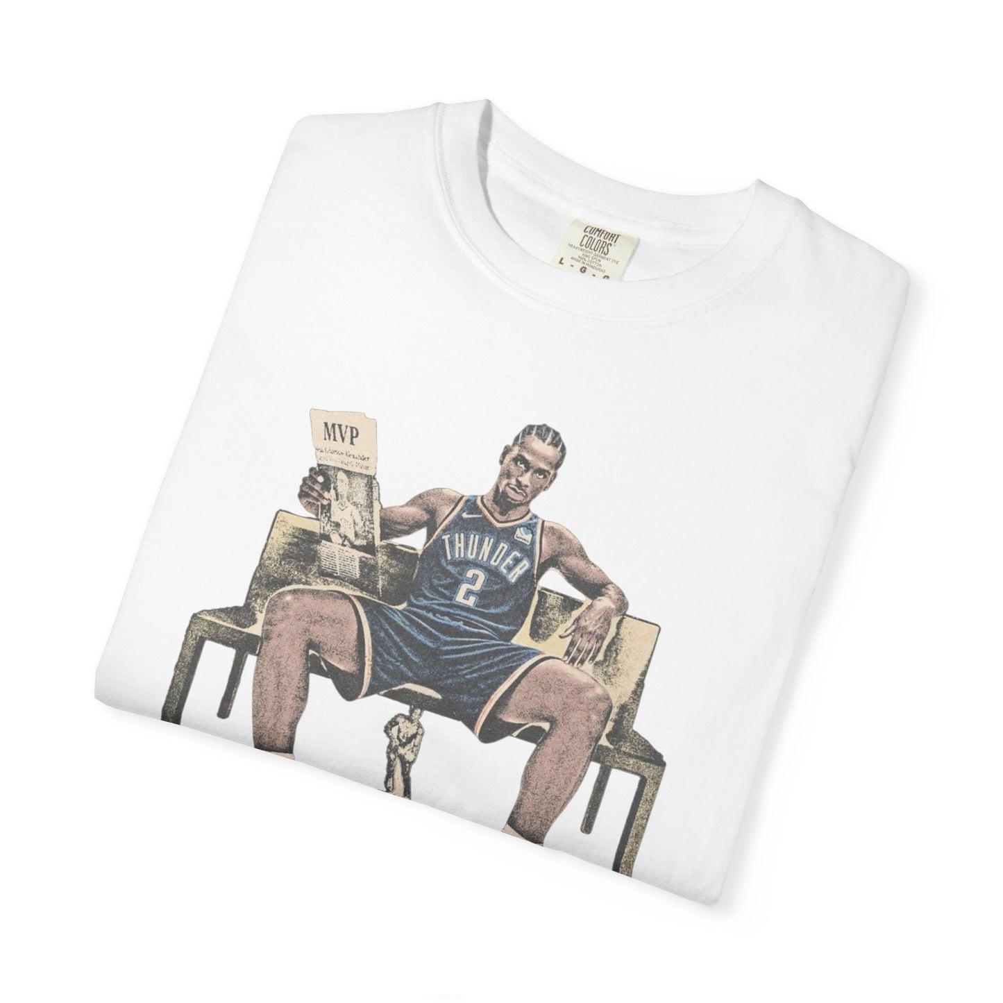 Basketball Champion Graphic T-Shirt — 'Number 2' Court Legend Tee